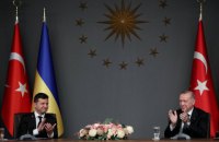 Президент Турции прибыл с официальным визитом в Украину