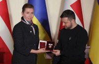 Зеленський нагородив прем’єр-міністерку Данії орденом княгині Ольги