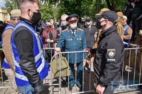 В мероприятиях 9 мая приняли участие меньше 9 тысяч человек