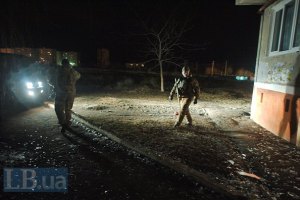 Боевики из "Градов" обстреляли позиции сил АТО под Мариуполем, - "Азов"