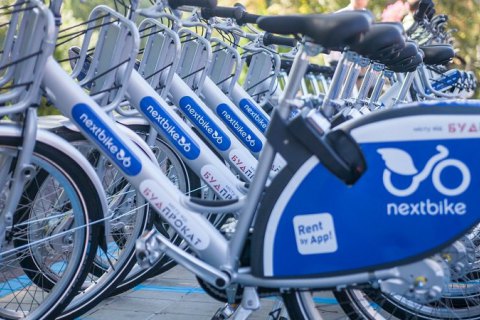 В Киеве планируют открыть 264 пункта проката с 2 тыс. велосипедами