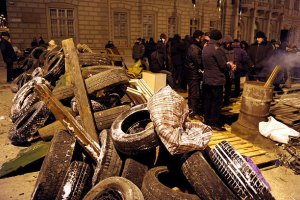 Во Львовской области заблокировали трассу на Киев с Яворивского полигона
