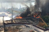 В Ростове-на-Дону из-за пожара введен режим ЧС (обновлено)