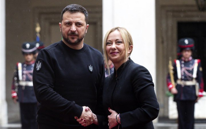 Зеленський привітав прем'єрку Італії з початком головування країни в «Групі семи»