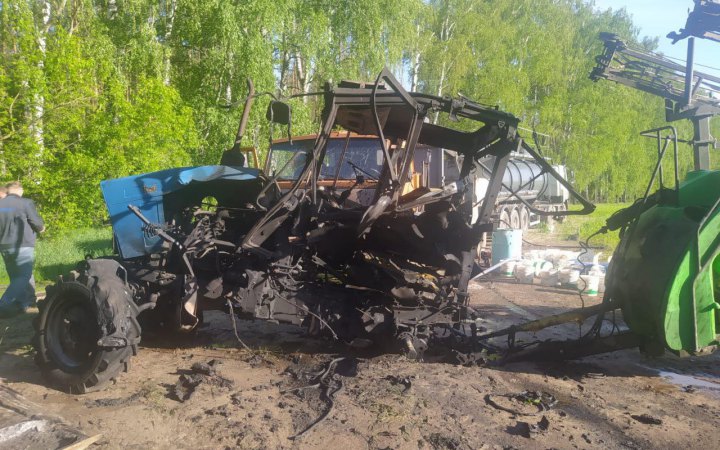 На Чернігівщині трактор наїхав на вибуховий пристрій, водій загинув