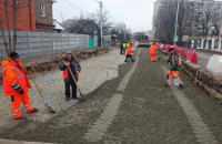 Благодаря теплой погоде в Киеве начались активные работы по ремонту дорог, - КГГА