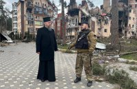 Епіфаній відслужив панахиду за ростріляними і закатованими українцями в Бучі