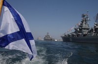 Российские военные провели учения по переброске техники через Донузлав в Крыму