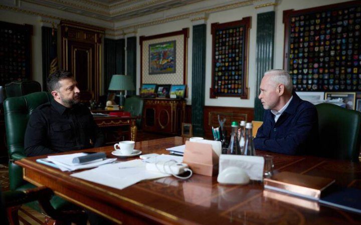 Зеленський зустрівся з мером Харкова: говорили про взаємодію між центральною та місцевою владою