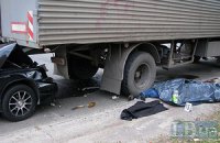 На Троещине мужчина погиб в ДТП из-за того, что проигнорировал подземный переход