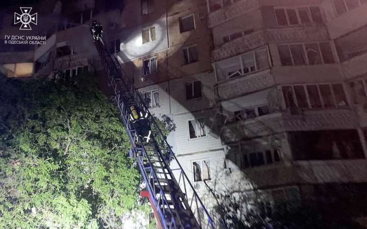 ​Нічна атака Росії на Одещину: внаслідок падіння уламків є жертви серед населення