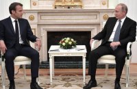 Макрон и Путин встретились перед финалом ЧМ-2018