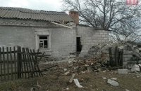 Сартана частично обесточена в результате обстрела боевиков