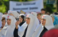 Біля Ради пройшов мітинг проти прийняття "церковних" законопроектів