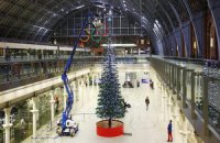 В столице Великобритании установили елку из Lego