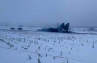 Голландське видання опублікувало фото з місця аварії Су-27