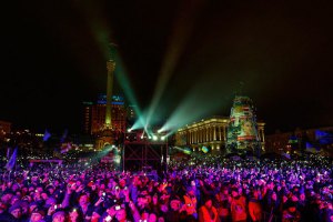 МВД не считает Майдан самым многолюдным новогодним мероприятием