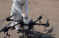 У Києві випробували безпілотники для дезінфекції великих територій