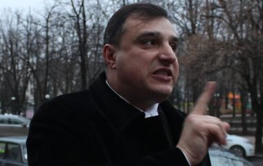 В Киеве избили луганского сепаратиста