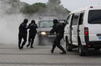 Трех сотрудников Госохраны ранило на учениях в Киеве