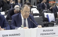 Під час виступу Лаврова на заході ОБСЄ з зали вийшли деякі делегати 