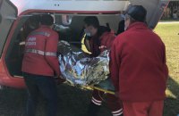 Авиабригада МВД доставила жертву ДТП в областную клиническую больницу скорой помощи