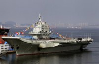 В спорных водах Южно-Китайского моря засекли китайский авианосец