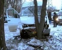 Вследствие ДТП в Кривом Роге пострадали 6 пассажиров маршрутки