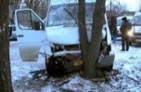 Вследствие ДТП в Кривом Роге пострадали 6 пассажиров маршрутки