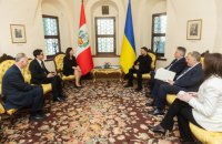 Зеленський прийняв вірчі грамоти від послів Панами, Монголії і Перу