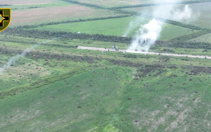 Сухопутні сили показали успішний штурм російських позицій в районі Курдюмівки