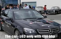 Тест-пилот Mercedes-Benz установил рекорд по дрифту