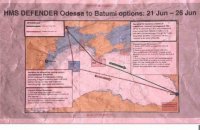 У Великобританії на автобусній зупинці знайшли секретні документи про підготовку проходу есмінця біля Криму