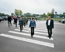 В Днепропетровске группа студентов отказалась от транспорта