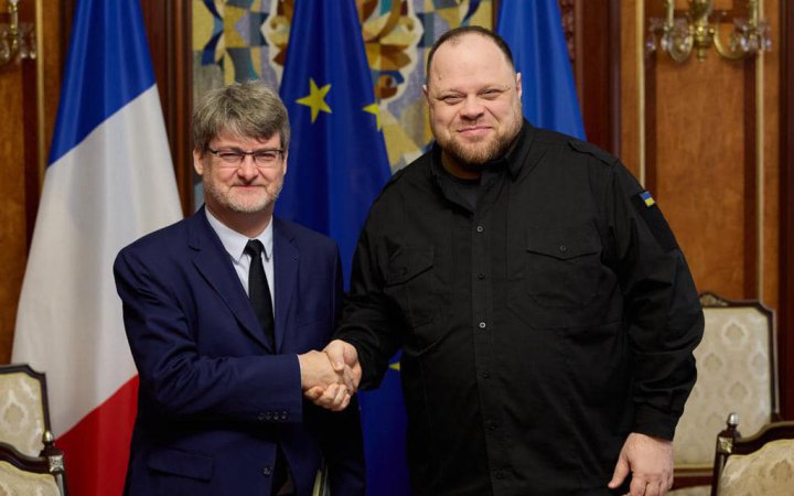 Стефанчук обговорив з послом Франції продовження оборонної співпраці