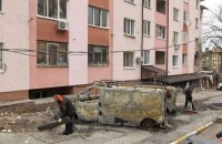 В Киевской области продолжают расчищать Житомирскую трассу, мост возле с. Романовка почти готов
