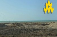 За два місяці російські окупанти збудували на узбережжі Чорного моря в Криму понад 100 км інженерно-фортифікаційних споруд 