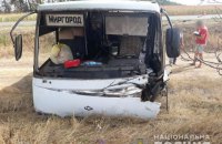 У Черкаській області Daewoo Lanos влетів у маршрутку, троє загиблих