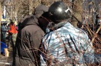 Як "тітушки" діють опери міліції, - джерело