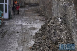 В Киеве за выходные произошло 18 оползней