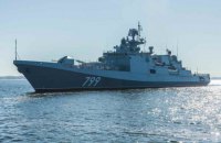 Російські бойові кораблі вийшли на навчання у Чорне море