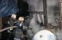 В Киеве сгорела маршрутка