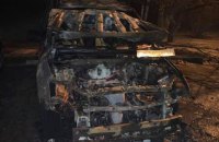 У співзасновниці організації "Батьки SOS" згорів автомобіль