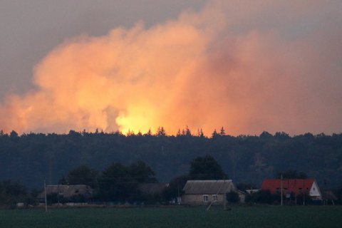 Взрывы на складе боеприпасов в Калиновке прекратились, - Минобороны