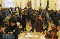 Колесниченко и Онищенко наведались к протестующим