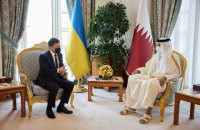 Зеленский поговорил с эмиром Катара о LNG-терминале и "Большом строительстве"