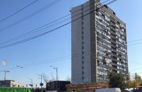 Мурал на Дарницкой площади в Киеве уничтожили ради места под рекламу