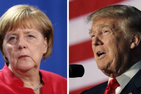 Встречу Меркель и Трампа перенесли из-за непогоды