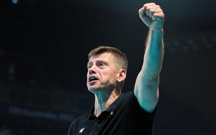 Наставник збірної України назвав успіхом вихід до чвертьфіналу чемпіонату Європи з волейболу