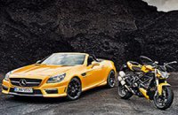 Представлен Mercedes-Benz SLK 55 AMG в стиле Ducati
